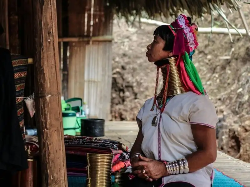 Long Neck Karen Tribe Village